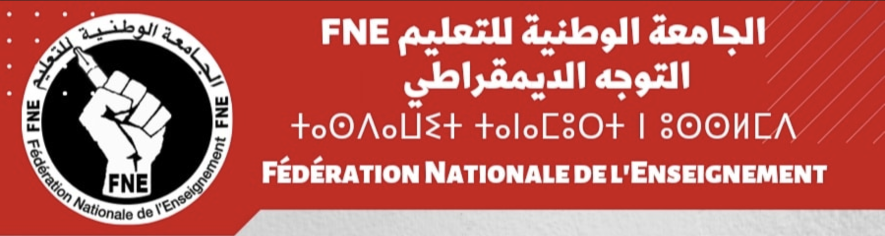 FNE - الجامعة الوطنية للتعليم