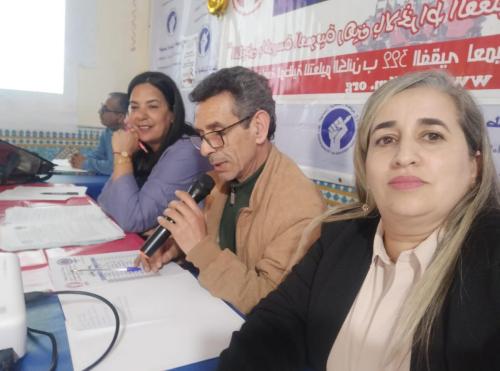 تجديد المكتب الإقليمي لاتحاد نساء التعليم- فرع مكناس