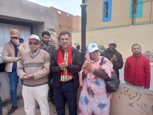  9 فبراير 2023 أمام مديرية كلميم للتعليم