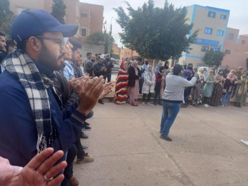  9 فبراير 2023 أمام مديرية كلميم للتعليم